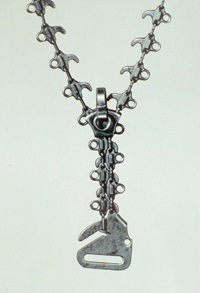 YKK's replica of “the original” model of the modern-day zipper