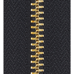 Shiny Metal Zipper