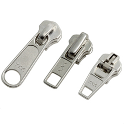 YKK zipper pulls, YKK sliders