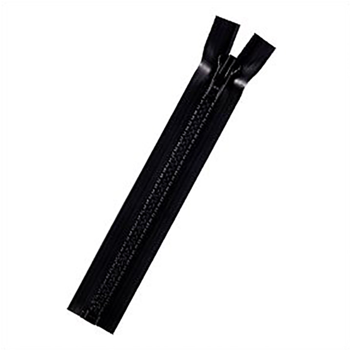 closed on one end Neoprene Airtight/Watertight YKK Zipper with Pull Loop 